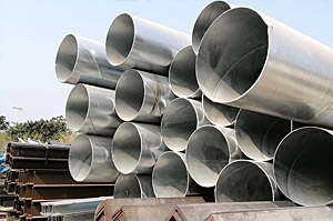 鍍鋅螺旋管大口徑